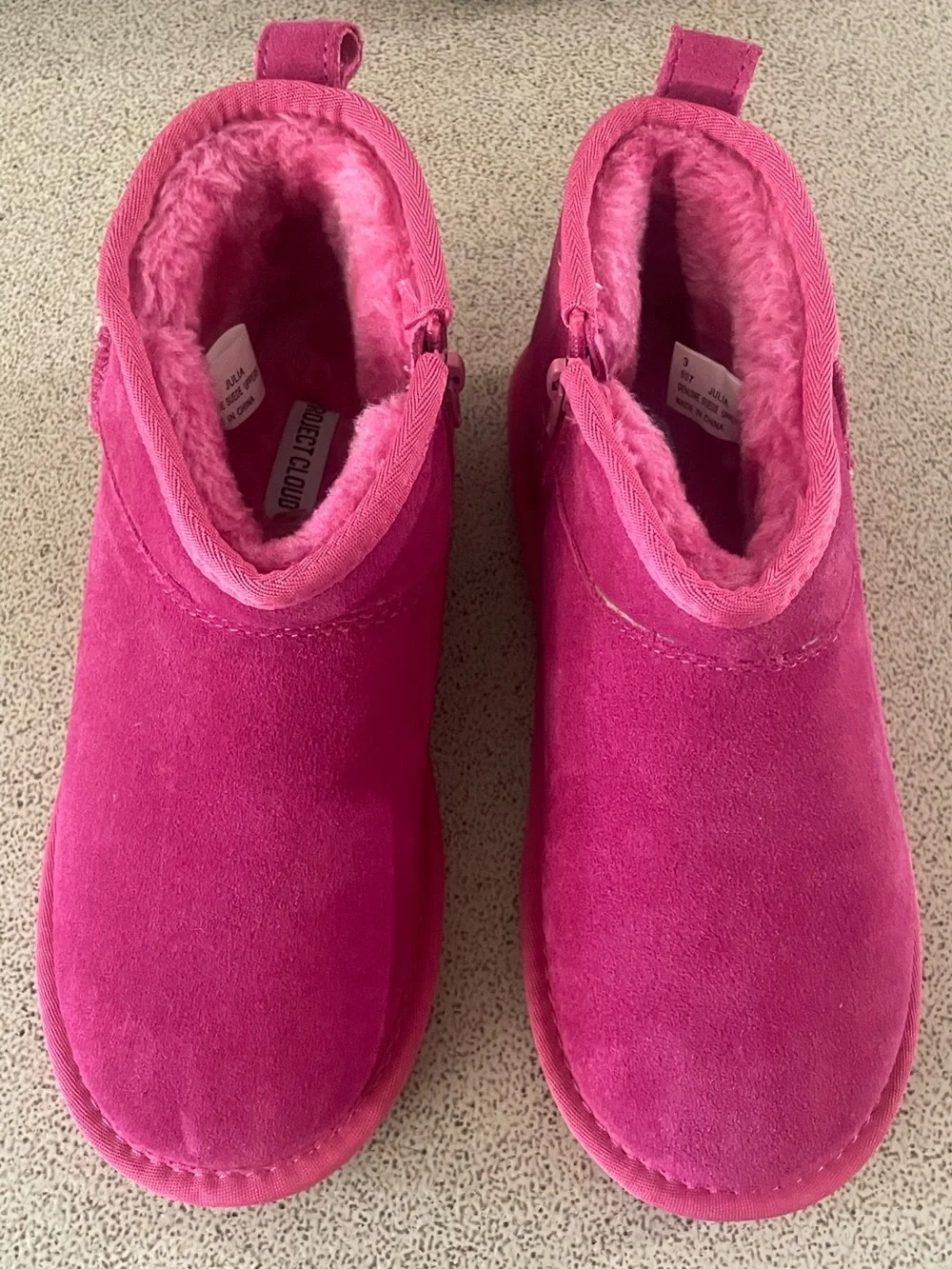 Girls Project Cloud Suede Julia Boot.